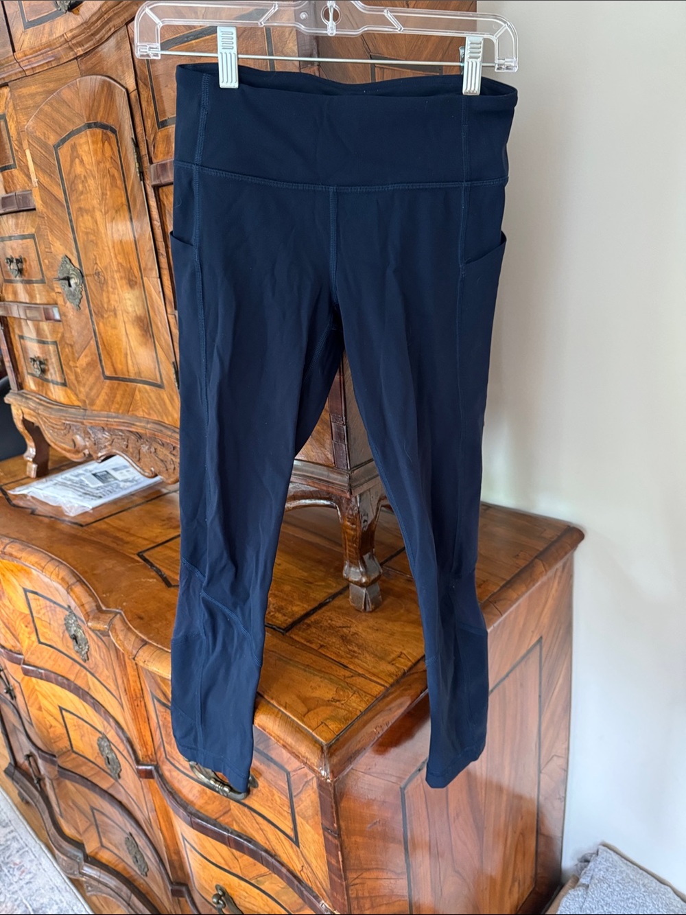 lululemon athletica Black High-Rise Side-Pocket Leggings